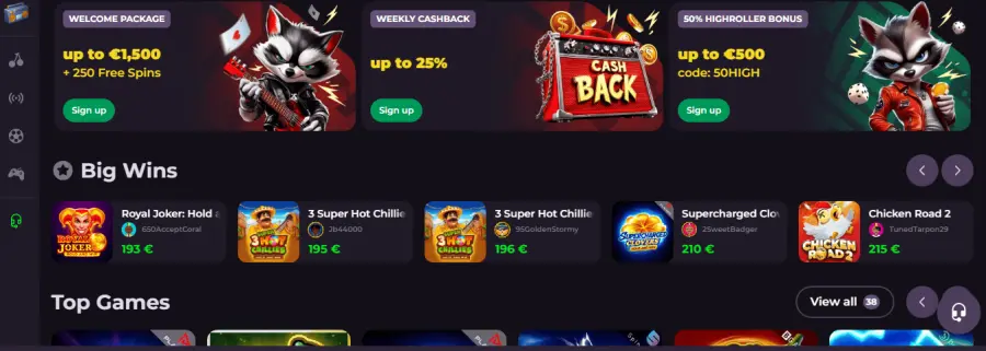 Rockyspin casino